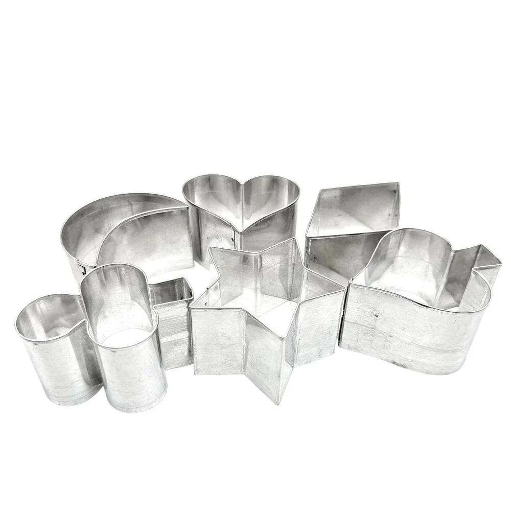 Vintage 1940s–1950s All-Metal Cake and Sandwich Cutters – Original Box -MCM‎